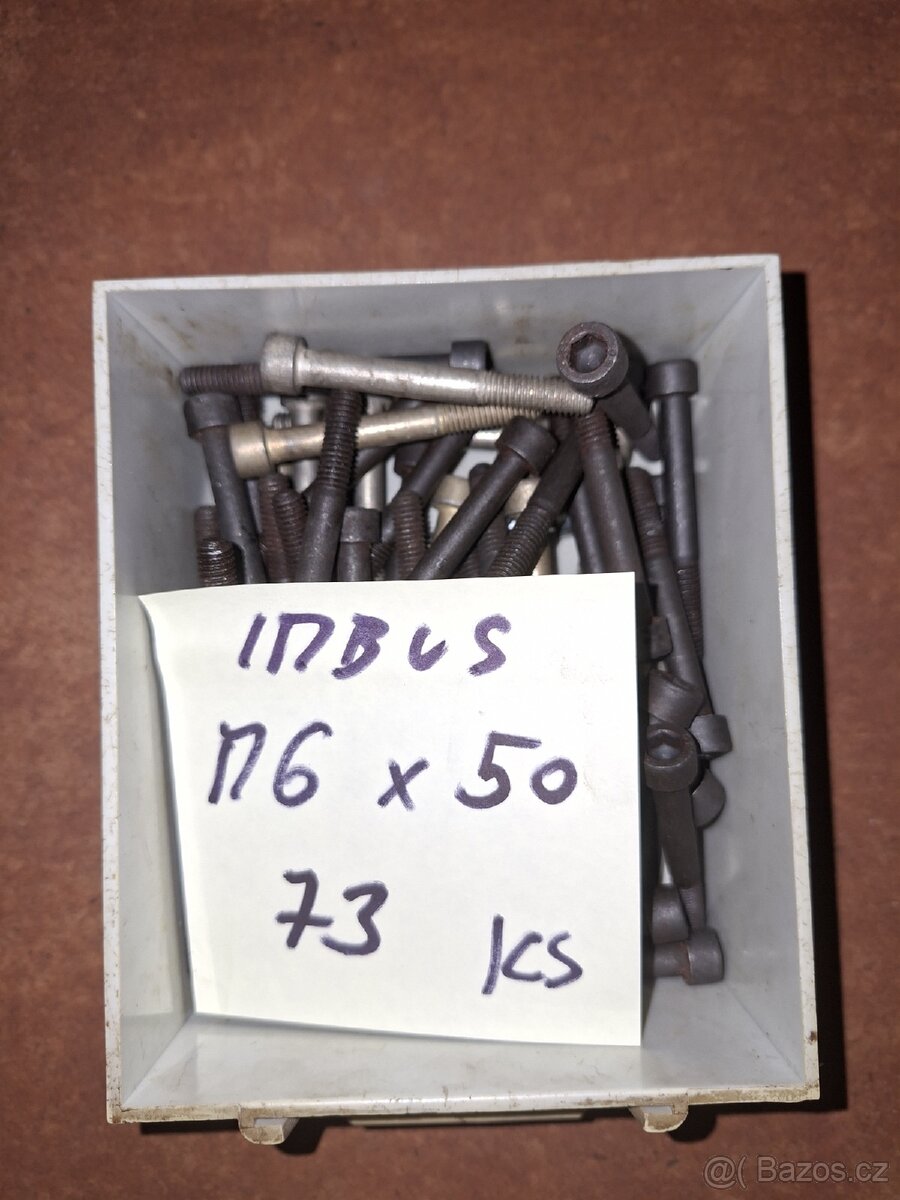 Spojovací materiál šrouby, nýty - 20