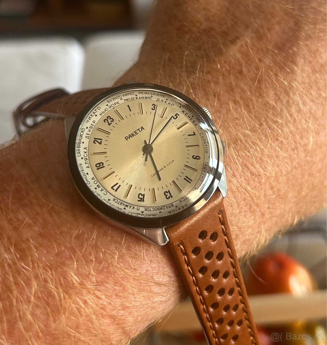 Hodinky Raketa 24 Hours World Time - 20