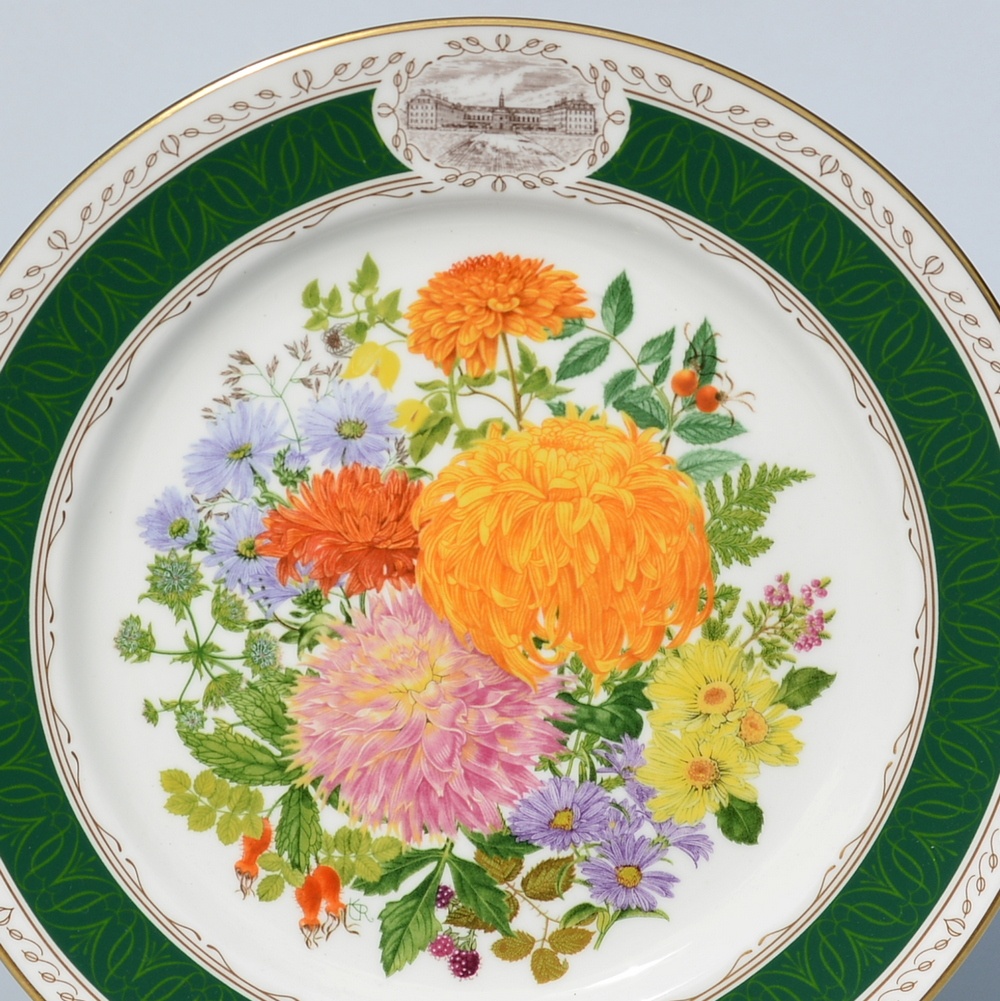 Aynsley, Minton, Wedgwood anglické porcelánové talíře - 20