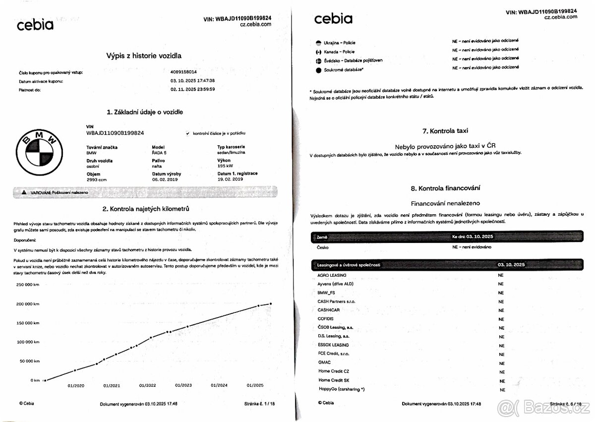 BMW Řada 5 3,0 d,xDrive,195kW,2.maj.,ČR - 20