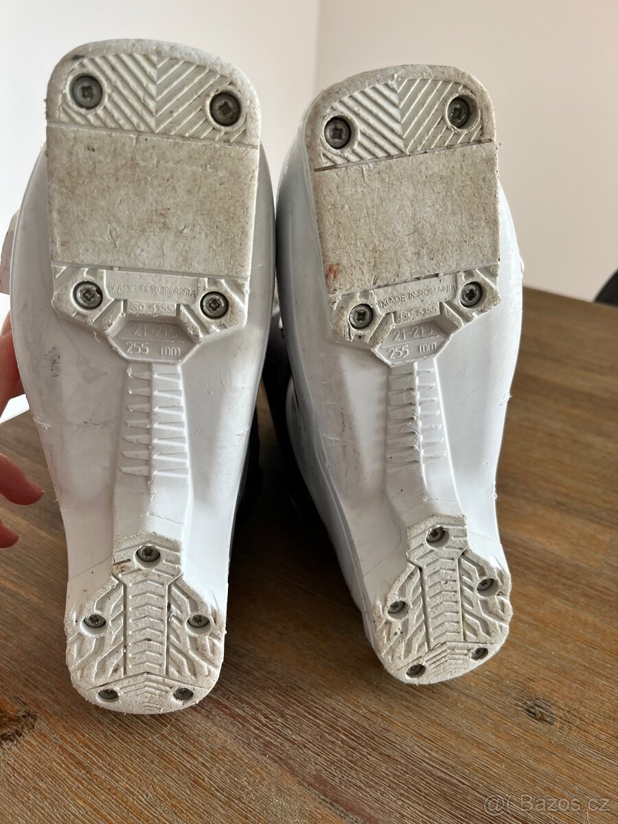 Dětské lyže Salomon + hůlky + lyžařské boty - 20