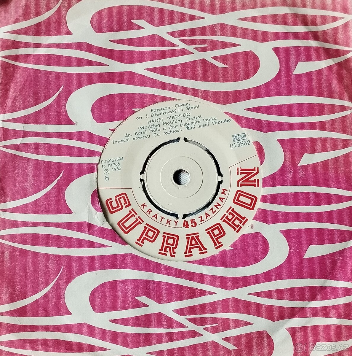 Malé SP gramofonové desky - 20