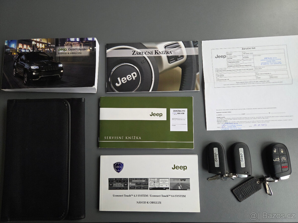Jeep Grand Cherokee, 3.0 CRD Summit ČR DPH - 20