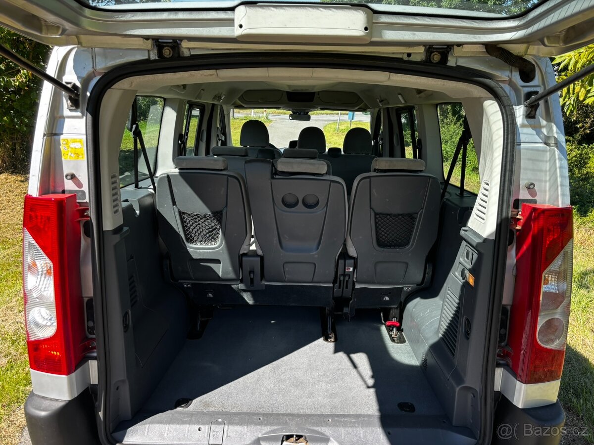 Fiat Scudo 2.0JTD 100kW,RV 2009, LONG, 9.míst, Tažné,Nová ST - 20