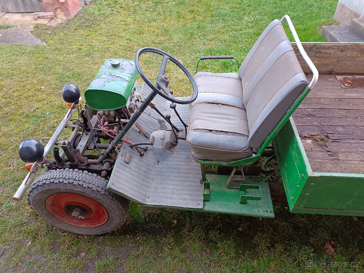 traktor traktůrek malotraktor korba předválečný Opel - 20