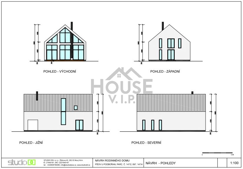 Prodej stavebního pozemku 1 000 m² s povinnou realizací mode - 20