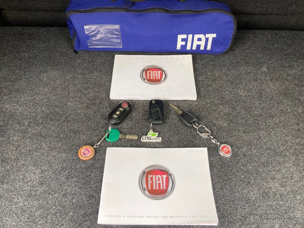 Fiat Qubo Fiorino 1.4i + CNG 57kW Klima ČR DPH 1.majitel - 20