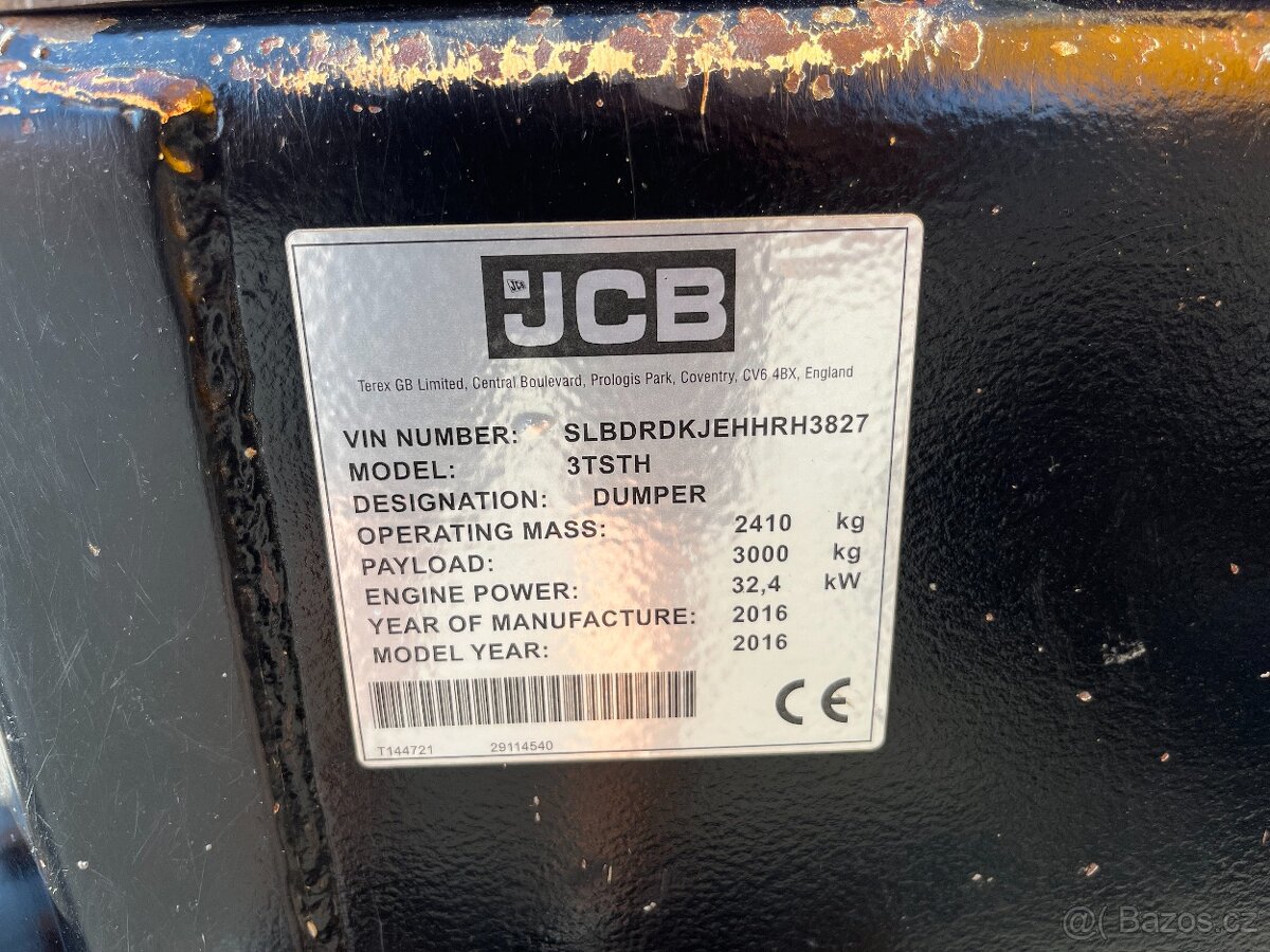 Dumper vyklápěč JCB 3 TSTh Terex Thwaites Mecalac Neuson - 20