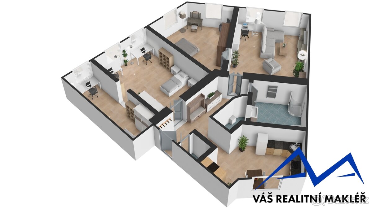 Prodej, byt 4+1, Český Těšín, ul. Ostravská - 20