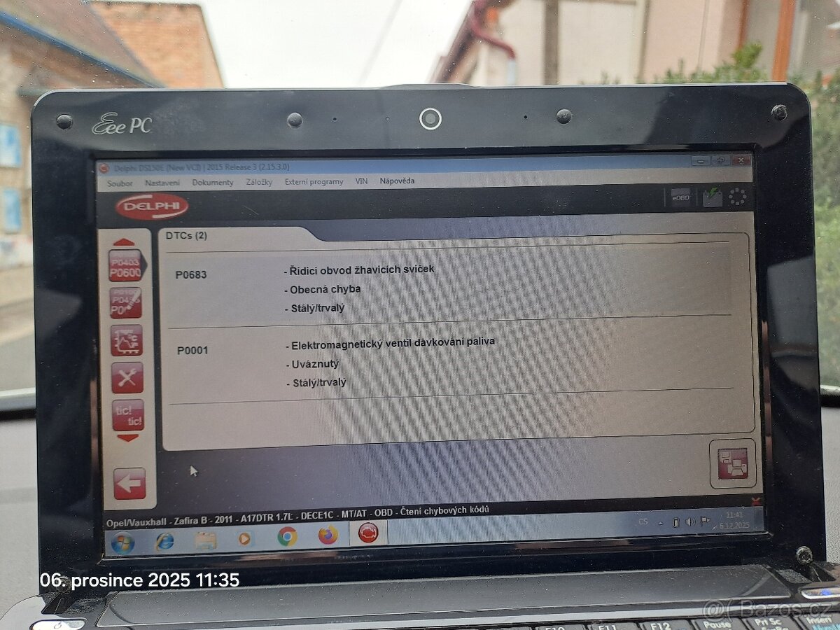Opel Zafira 1.7CDTI r.v.2011 - auto zhasíná ve volnoběhu - 20