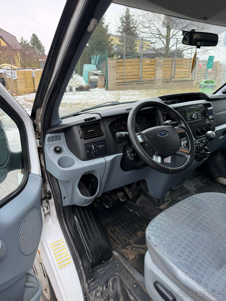 Ford Transit – 6 míst, klima, tempomat, dobrý stav - 20