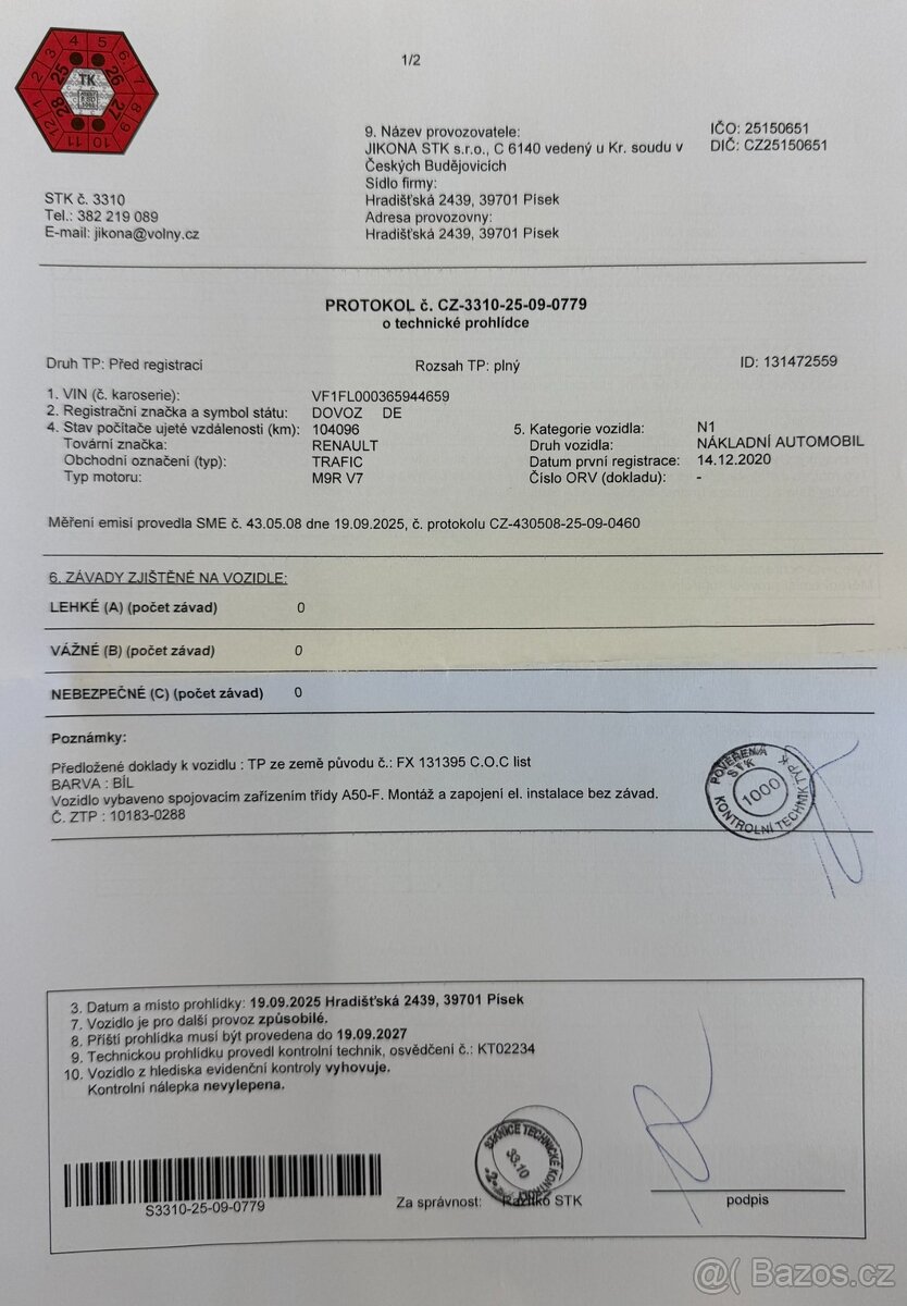 Renault Trafic L2H1 2.0 dCi 107 kW - 20