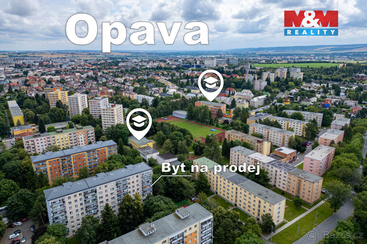 Prodej bytu 3+kk, 63 m², Opava, ul. Olomoucká - 20