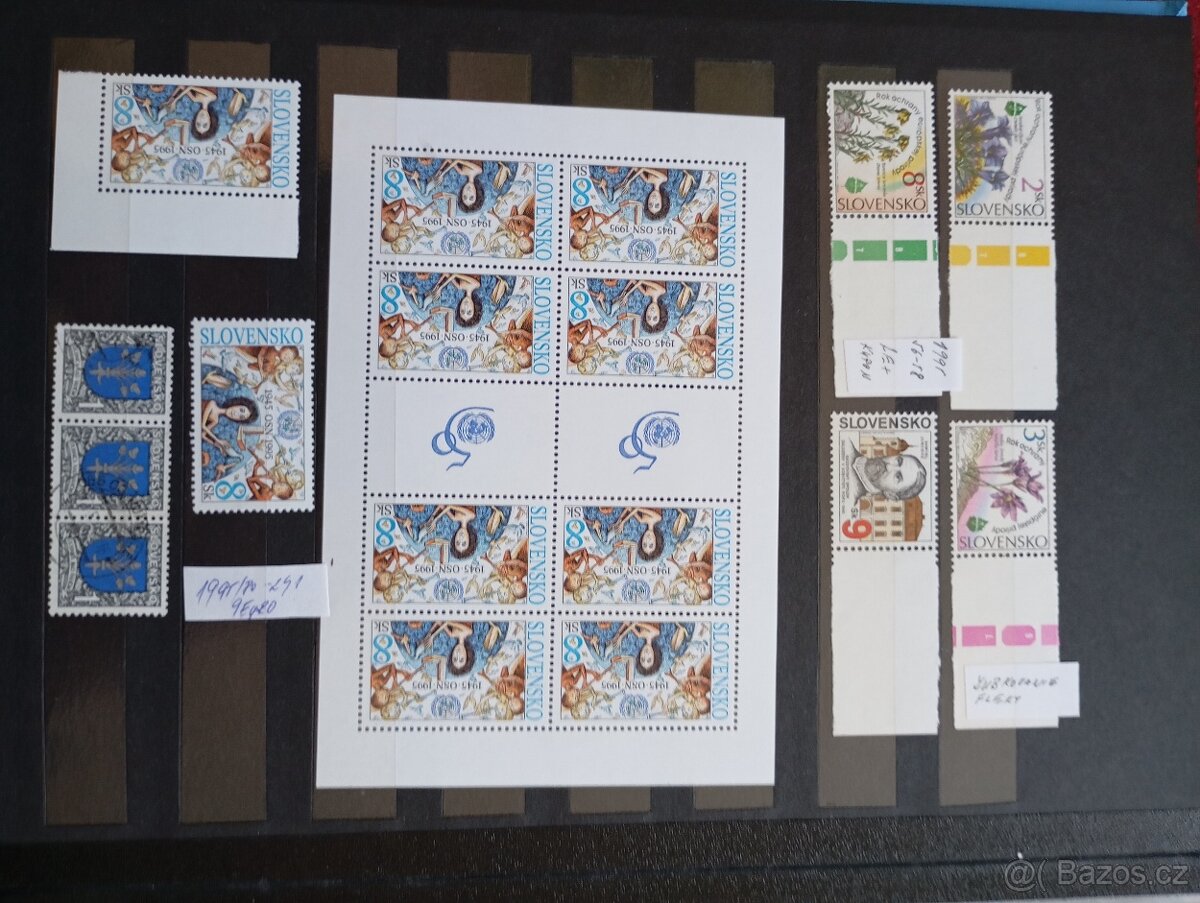 Sbirka známek Slovensko. - 20