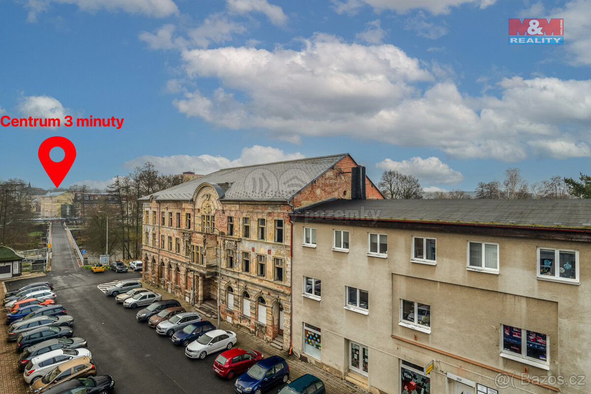 Prodej nájemního domu, 802 m², Sokolov, ul. Nádražní - 20