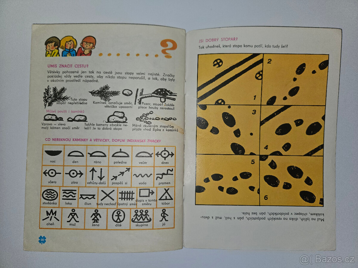 Čtyřlístek č. 30 - Pod velkým totemem - Original - NELUŠTĚNÝ - 20