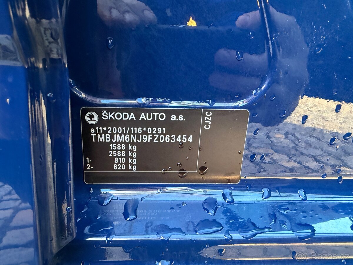 Škoda Fabia 3 1.2tsi combi 74xxxkm TOP STAV nová STK - 20