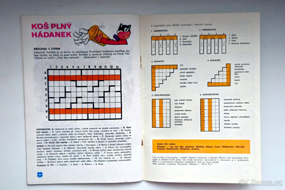 Čtyřlístek č. 130 - Ostrov delfínů - Original - NELUŠTĚNÝ - 20