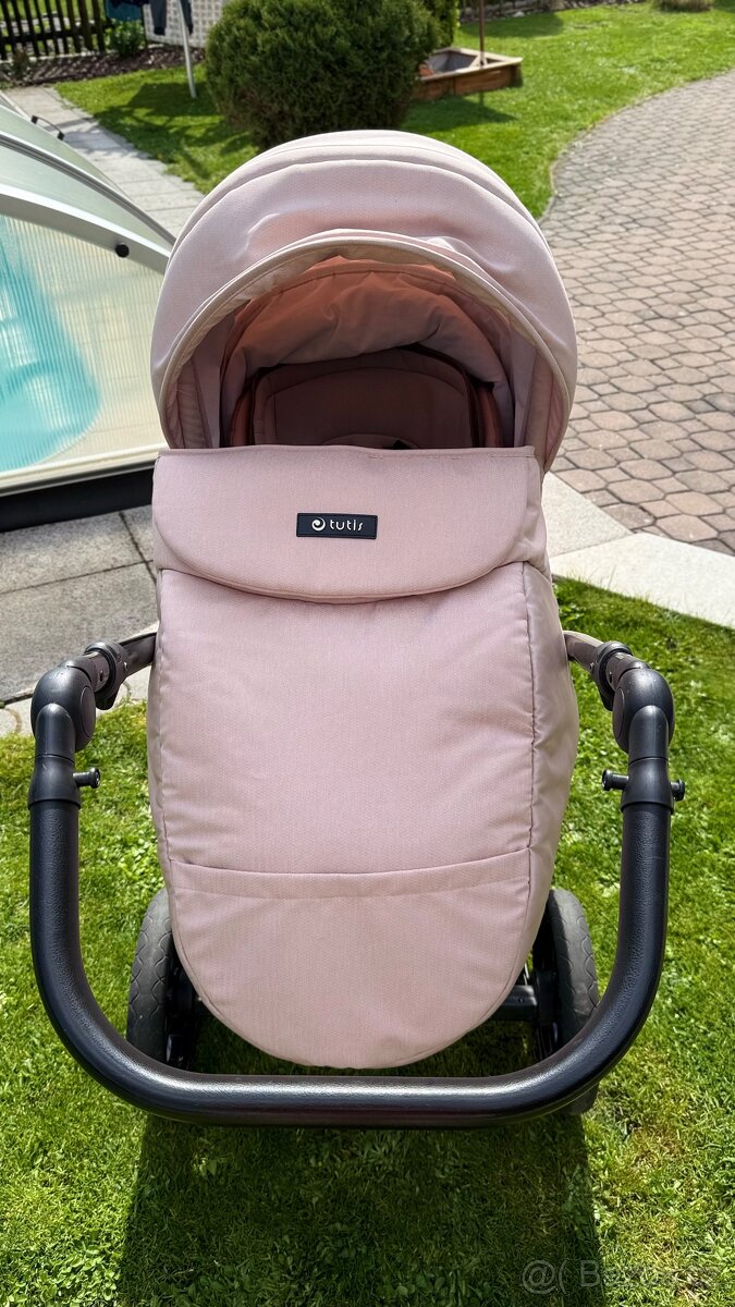 Kočárek Tutis Viva Life II 2v1 Luxury Rose - 20