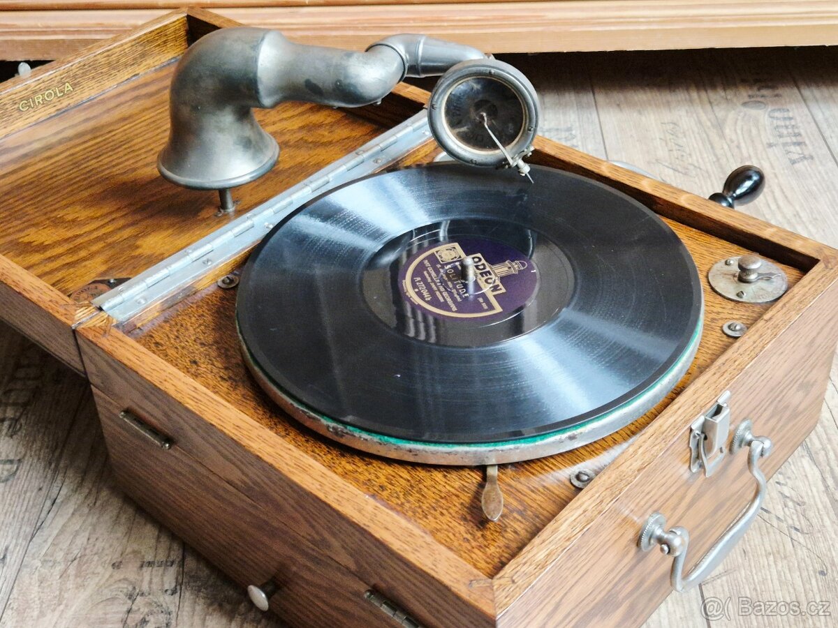 Starožitný gramofon Cirola Phonograph Corp., 1920 - 20