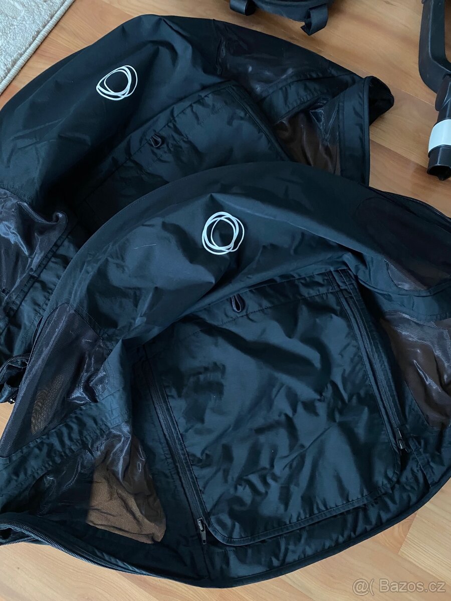 Bugaboo Dokey 5 TWIN all black + adaptér - 20