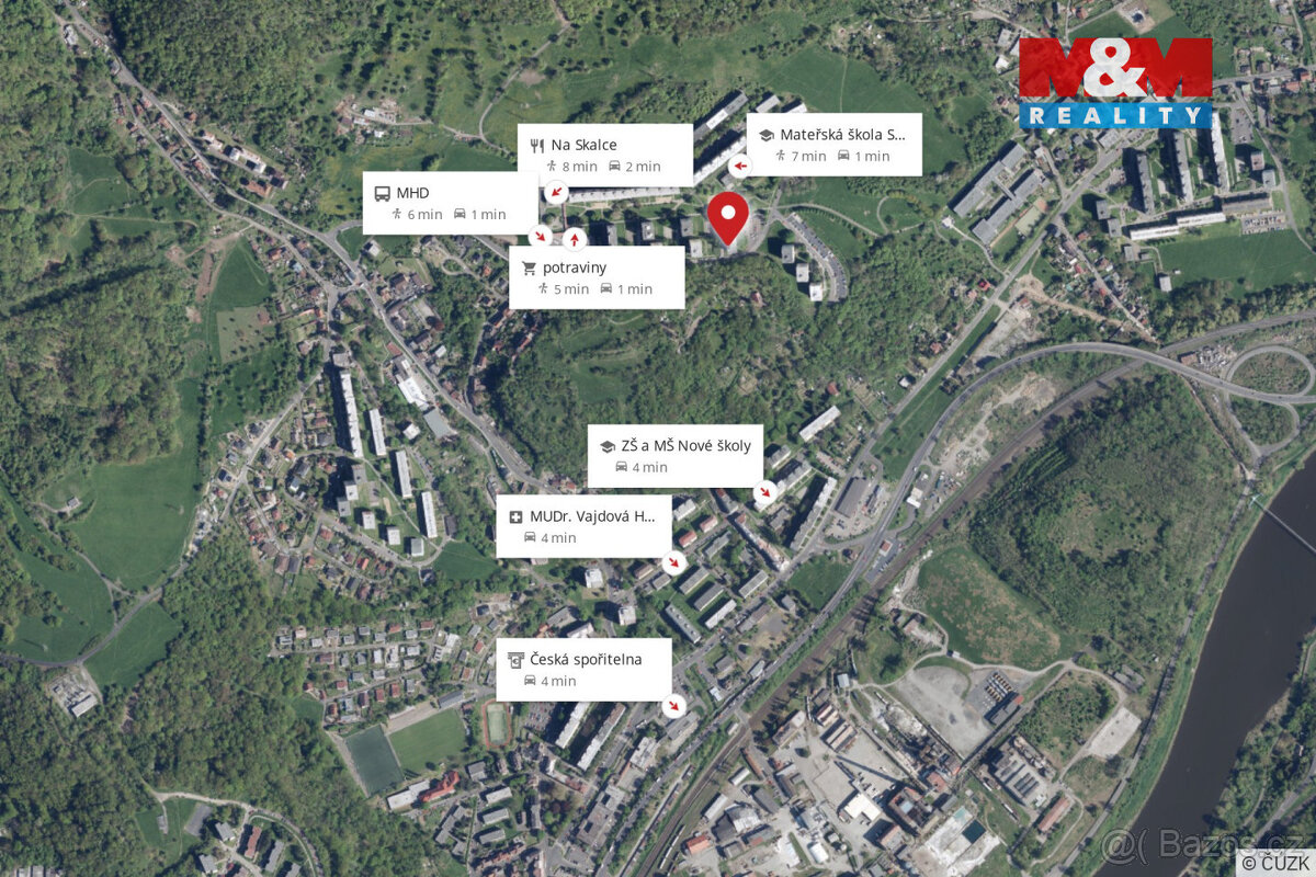 Prodej bytu 4+1, 83 m²,Skalka, Ústí nad Labem, - 20