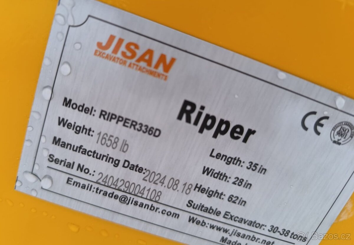 Rozrývák pro bagry 20-36t - 20