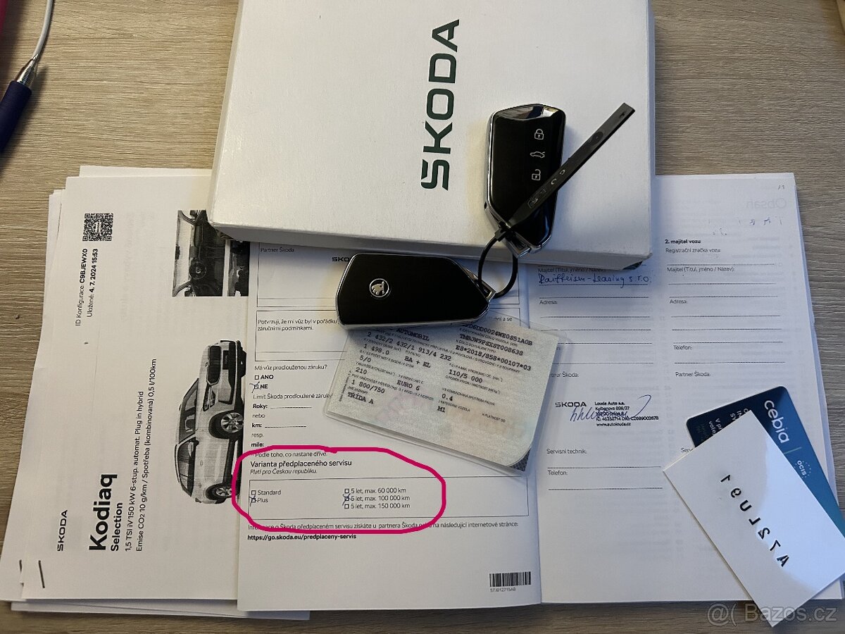 Škoda Kodiaq iV Předpl.serv.5r. Záruka Tažné Panor. Nez.top. - 20