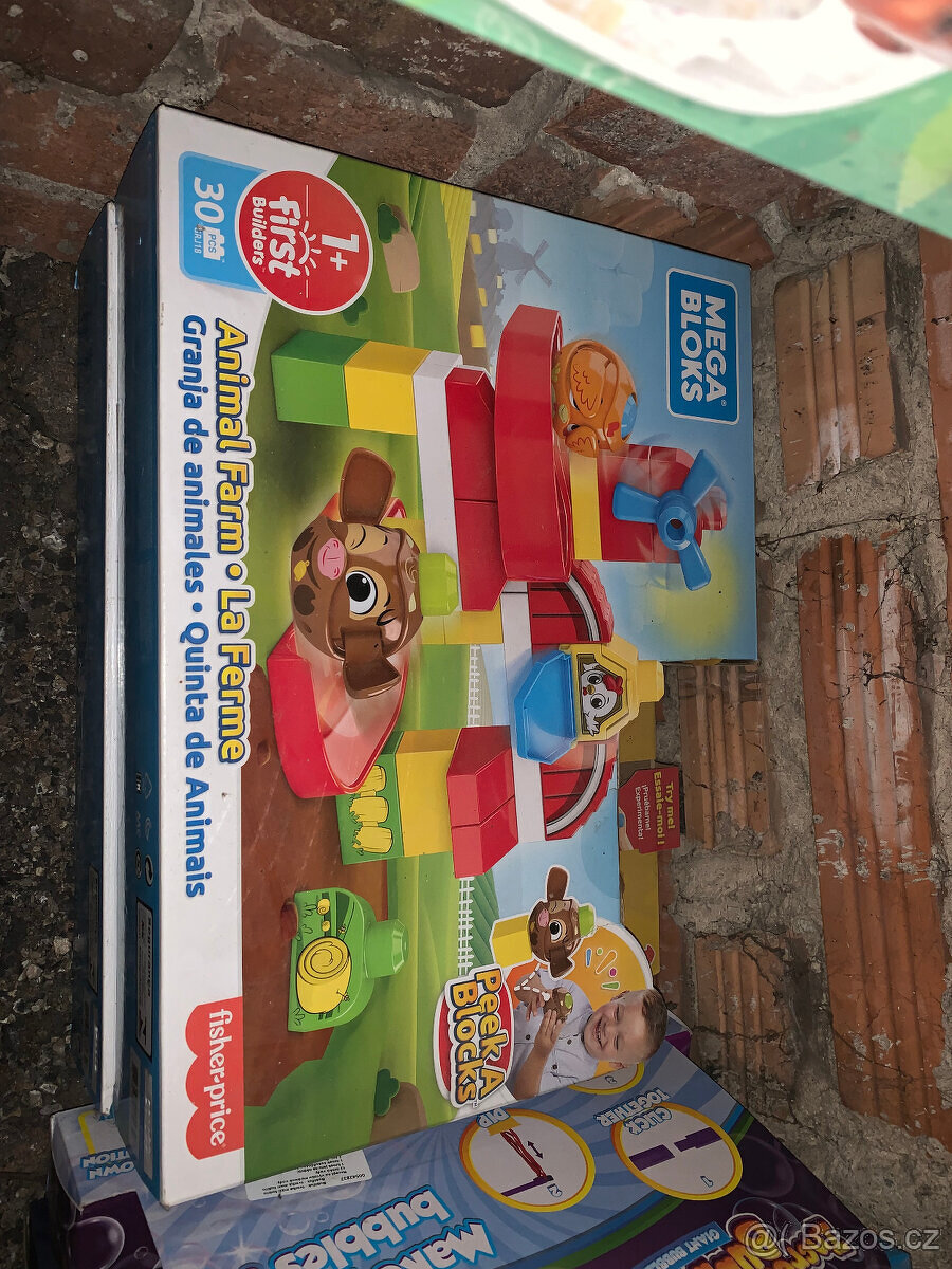 Mix: Megablocks, kuličkodráha, šroubovací staveb., autodráha - 20