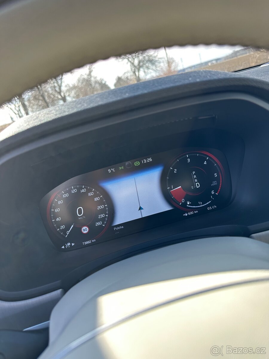 Volvo V90, D3, 74 tis km, servis Volvo - 20