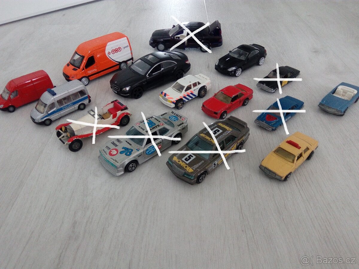 autíčka - modely Mercedes - 20