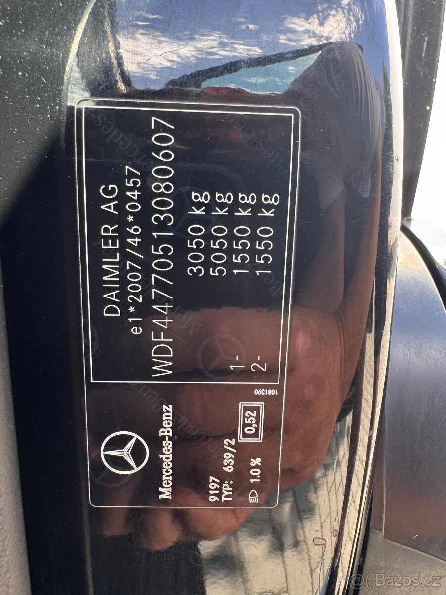 Mercedes-Benz Vito Tourer 116 CDI XL/AUTOMAT/120kW/9 míst - 20