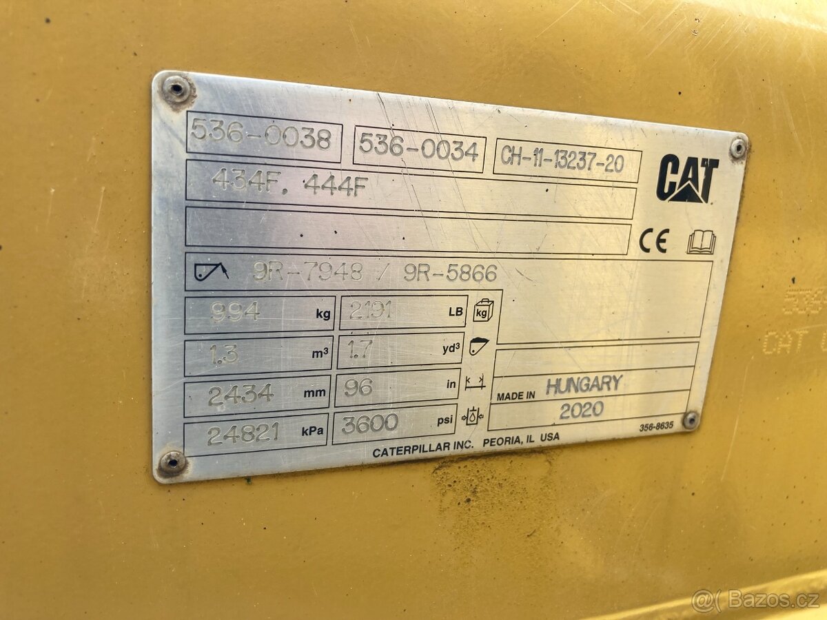 CAT 444 Traktorbáger / Rýpadlo 2021 - 20