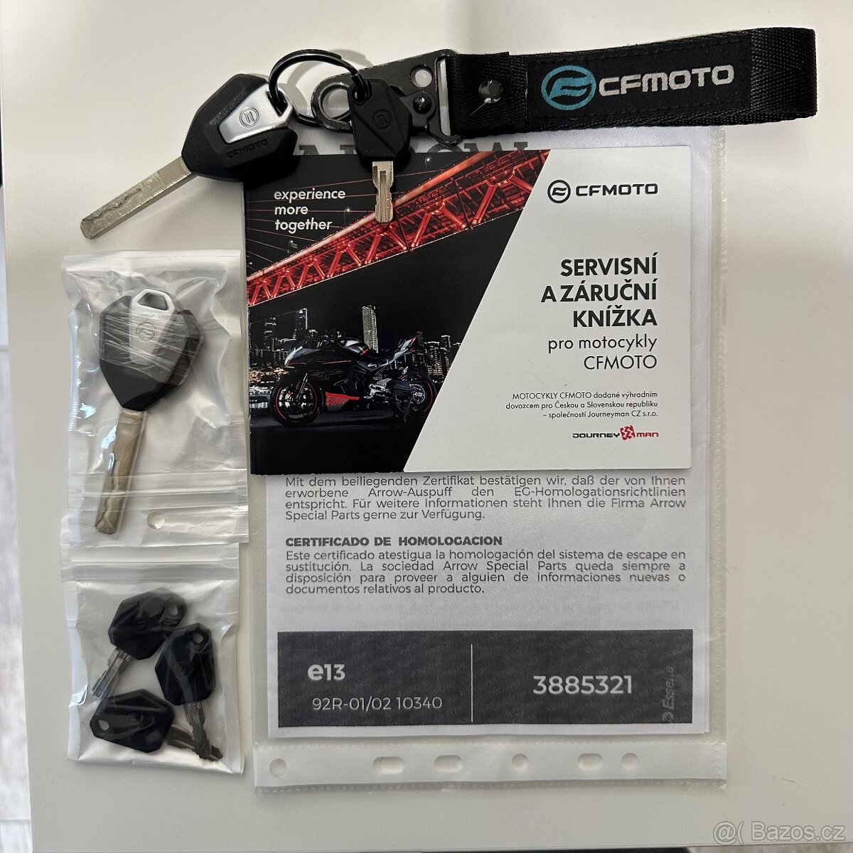 Zimní akce CFMOTO 800MT top stav 9tkm spousta doplňků - 20