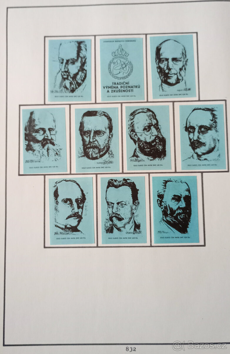 Album zápalkových nálepek 1980–1988 – 143 ks, pěkný stav - 20