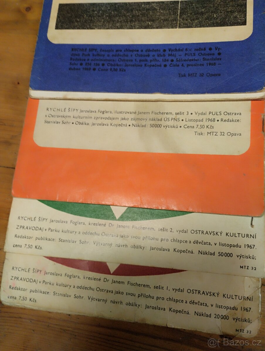 Staré časopisy -Rychlé šípy - 20
