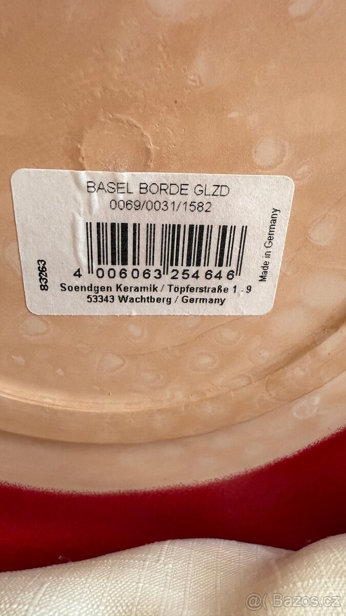 Obal/keramický Luna lizard, krémový-šedý - 20