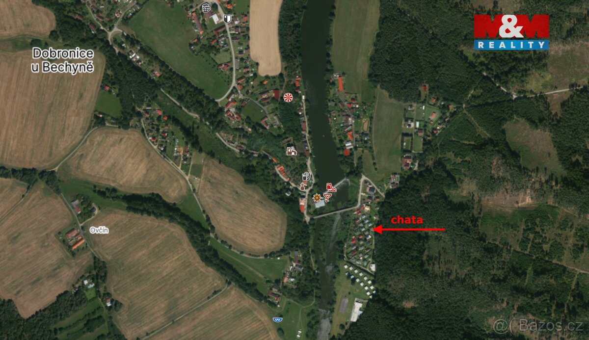 Prodej chaty, 40 m², Dobronice u Bechyně - 20