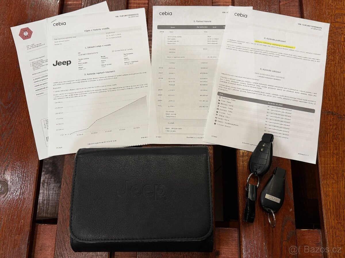 JEEP CHEROKEE 2.0D M-Jet2 125kW AT9°4x4 /133.423km-1.Maj./ - 20