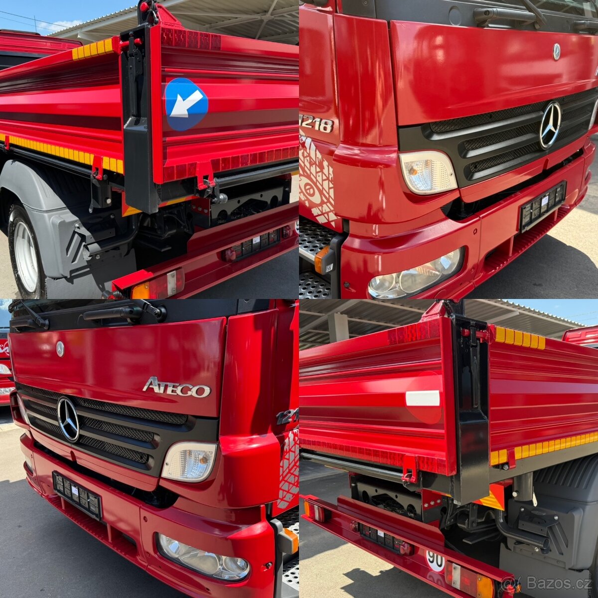 MERCEDES-BENZ ATEGO 1218 TŘÍSTRANNÝ SKLÁPĚČ VYKLÁPĚČ - 20