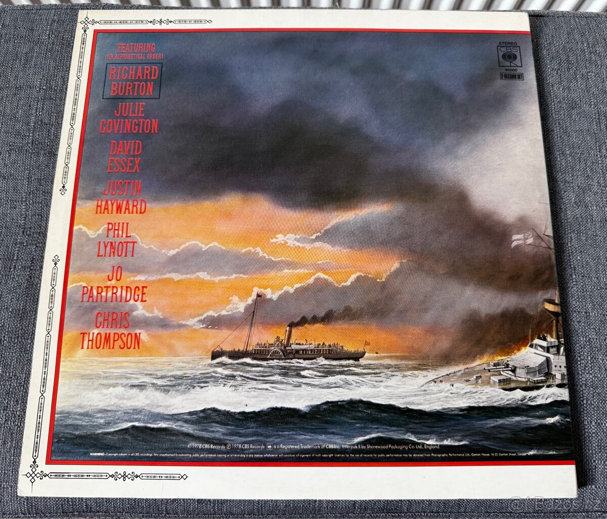 The War Of The Worlds | 1st uk 2LP press | Sticker | NM+ - 20