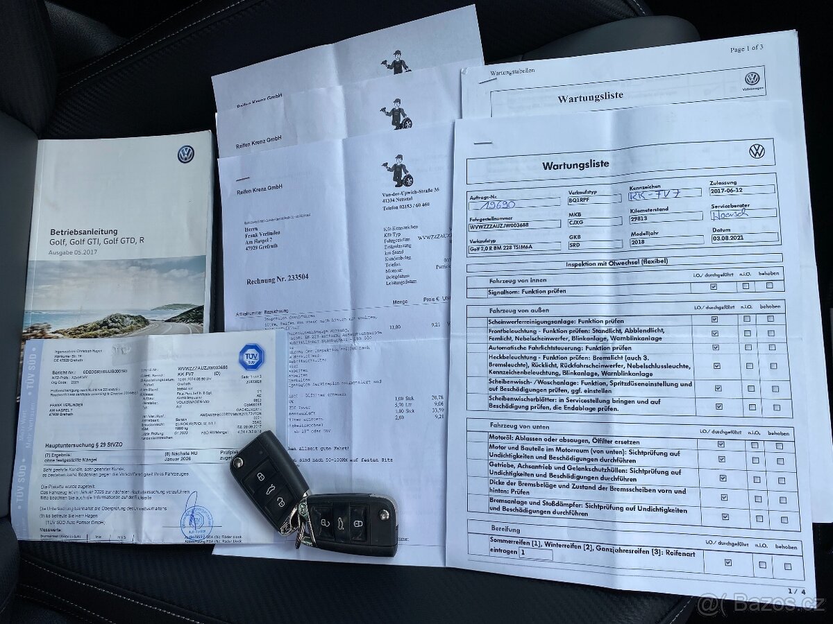 Volkswagen Golf 7,5 - 2.0TSI 228KW R-LINE - 4x4 -MANUÁL 2017 - 20