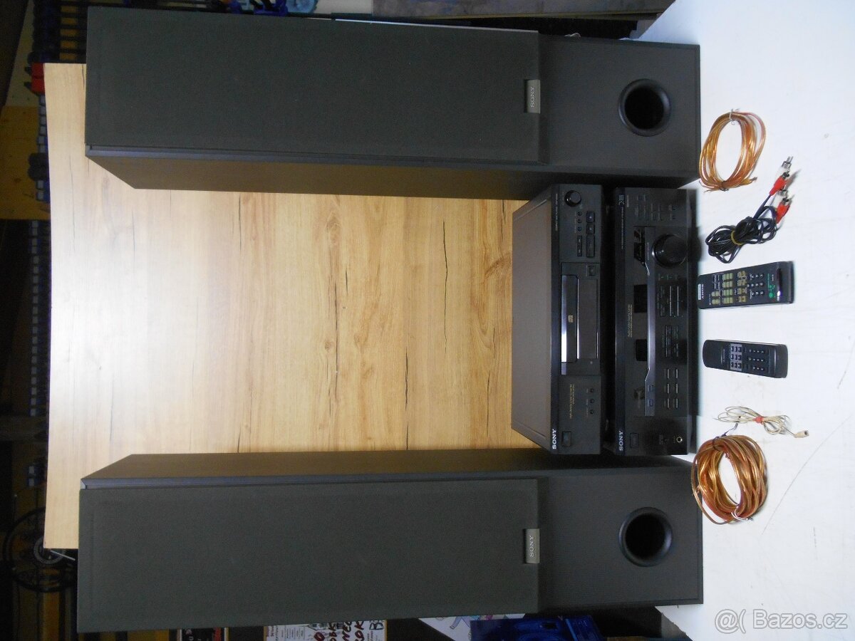 sony 5.1-receiver-AVstr-de345 DolbyProLogic+CD+repro 3pásmo. - 20