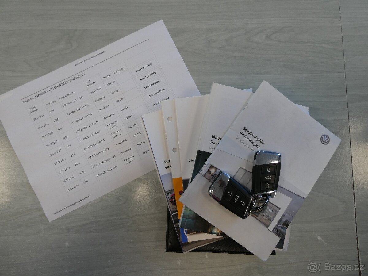 Volkswagen Passat 2.0 TDi 110kW DSG Highline,ČR,2xkola - 20