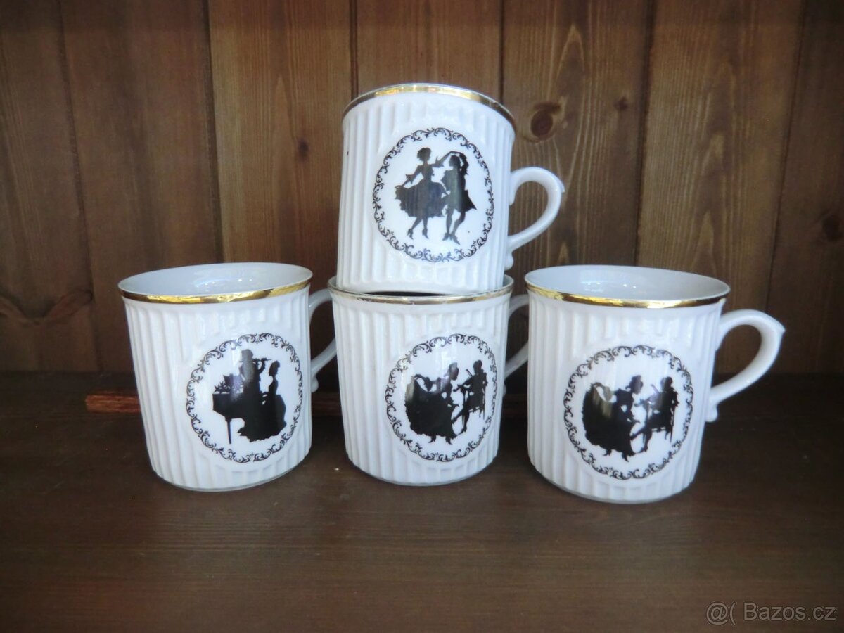 Hrnky šálky kafáče Retro. - 20
