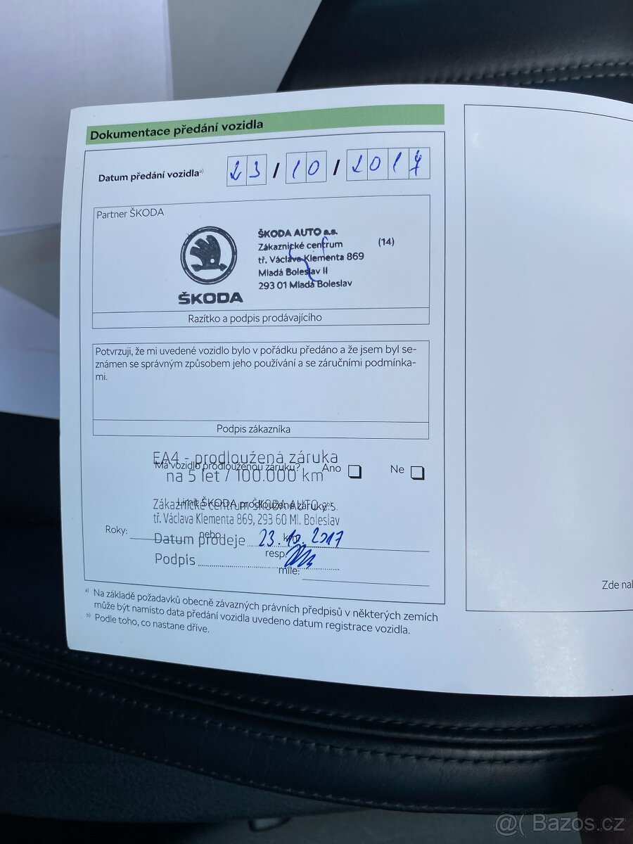 Škoda Superb L&K 140kW 4x4 DSG 80tis km ČR DPH WEBASTO - 20