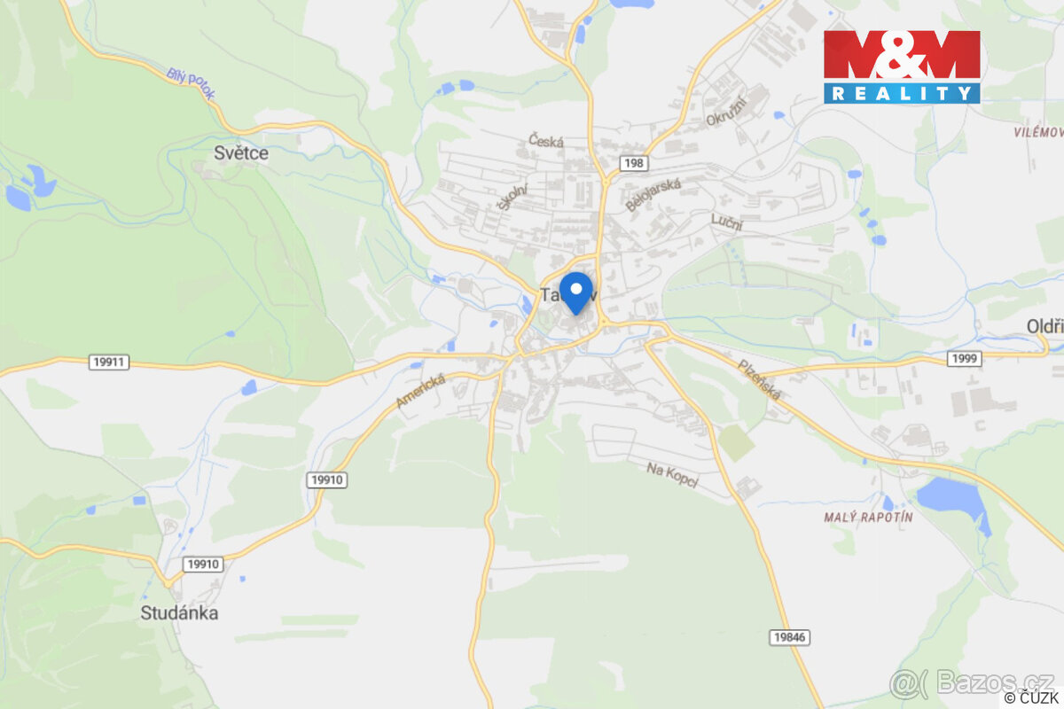 Prodej bytu 2+1, 57 m², garáž, Tachov, ul. Fügnerova - 20