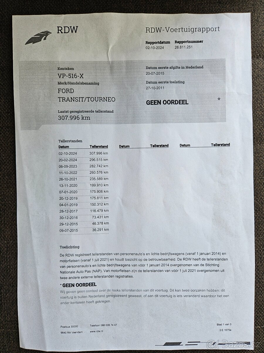 FORD TRANSIT 2.2 85KW L2H3 10/2011 DPH - 20