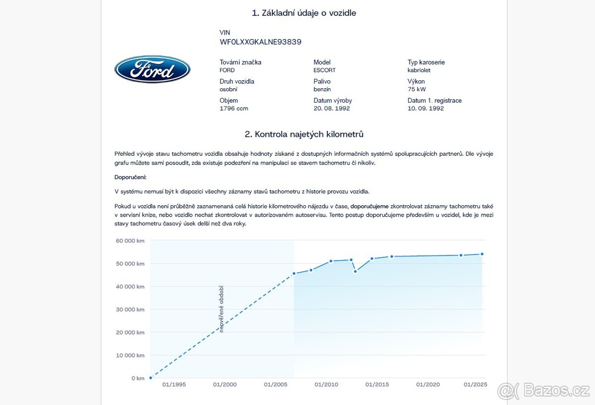 Ford Escort 1,8 16V - 20