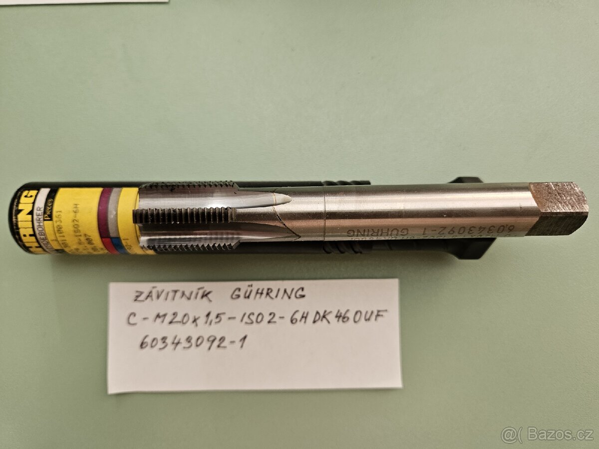 Frézy a závitníky - 20